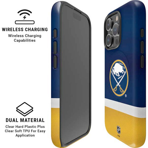 NHL Buffalo Sabres Jersey iPhone 16 Pro Magsafe Impact Case